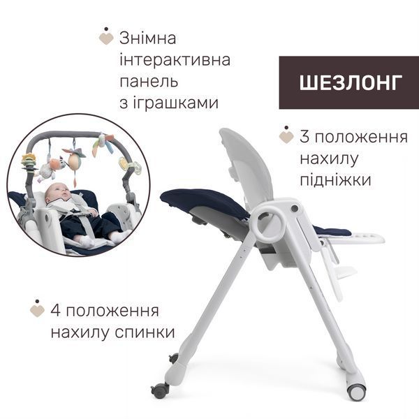 Стільчик для годування Chicco Polly Magic Relax New 79502.64.00 фото