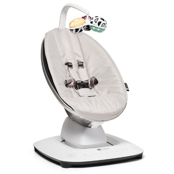 Крісло-гойдалка 4moms MamaRoo 5.0 Grey Classic 817980017740 фото
