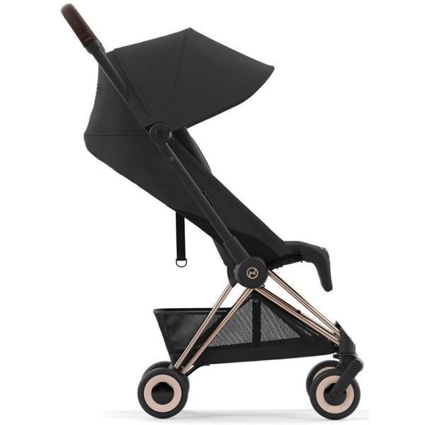 Коляска прогулянкова Cybex Coya Sepia Black шасі rosegold 522004245 фото