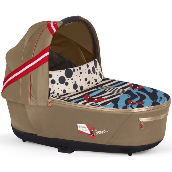 Cybex Priam Karolina Kurkova 4.0 шасі Chrome Brown коляска 2 в 1 000064 фото