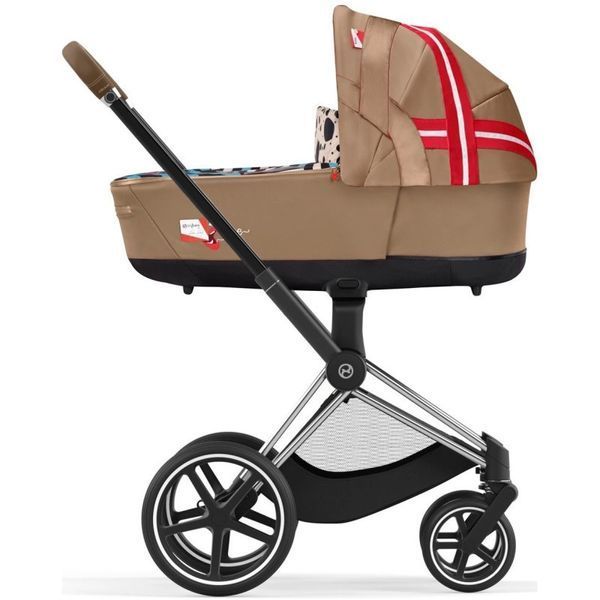 Cybex Priam Karolina Kurkova 4.0 шасі Chrome Brown коляска 2 в 1 000064 фото