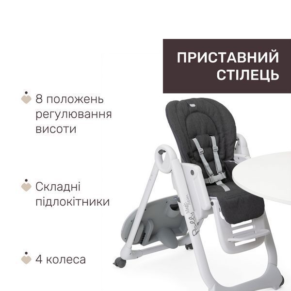 Стільчик для годування Chicco Polly Magic Relax 79502.69 фото