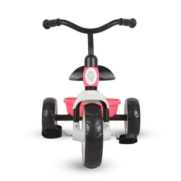 Триколісний дитячий велосипед з батьківською ручкою Qplay ELITE Pink Plus 1793290713 фото