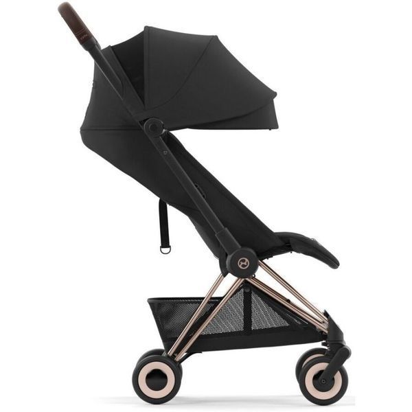 Коляска прогулянкова Cybex Coya Sepia Black шасі rosegold 522004245 фото