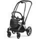 Коляска Cybex Priam 4.0 шасі Chrome Black + Люлька Sepia Black 000014 фото 8