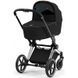Коляска Cybex Priam 4.0 шасі Chrome Black + Люлька Sepia Black 000014 фото