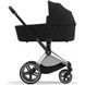 Коляска Cybex Priam 4.0 шасі Chrome Black + Люлька Sepia Black 000014 фото 2