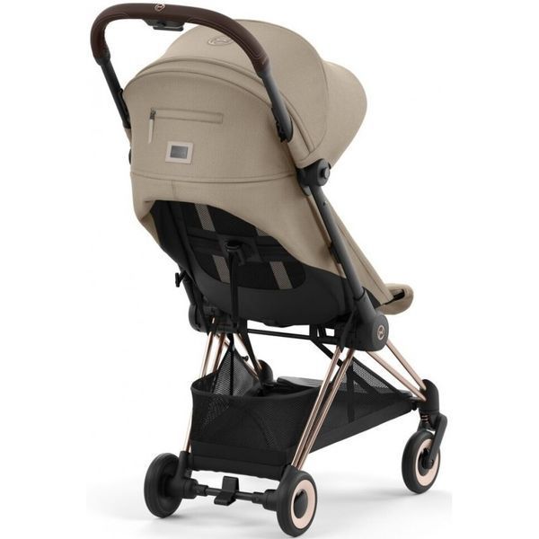Cybex Coya Cozy Beige шасі rosegold прогулянкова коляска 522005183 фото