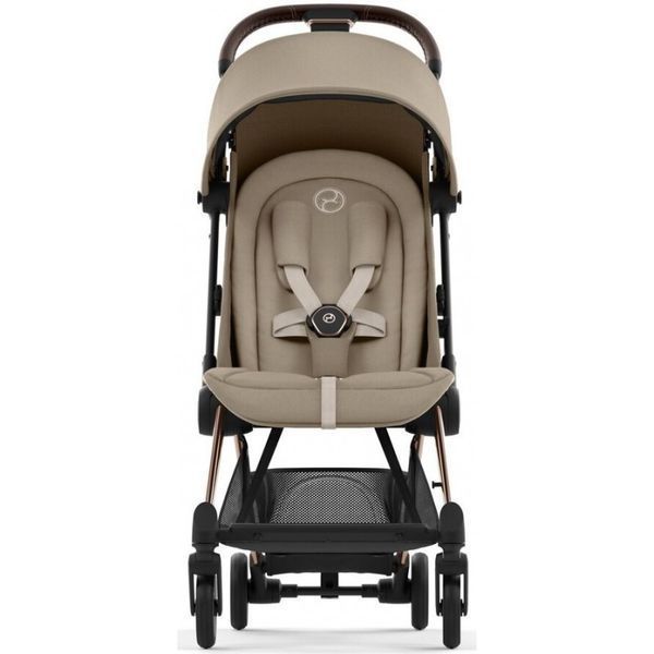 Cybex Coya Cozy Beige шасі rosegold прогулянкова коляска 522005183 фото