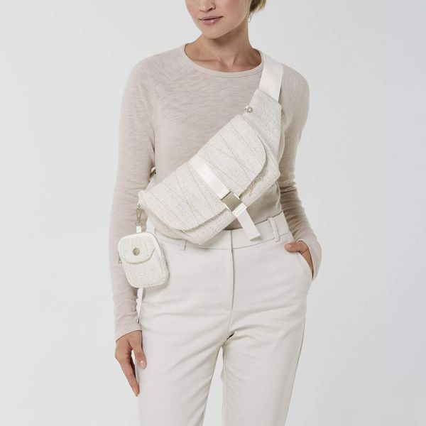 Сумка Cybex Belt Bag Boucl&eacute; Cream White 2730301540 фото