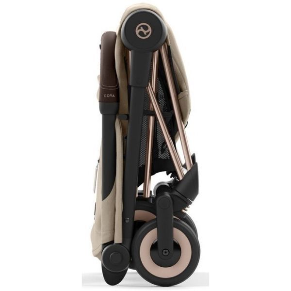 Cybex Coya Cozy Beige шасі rosegold прогулянкова коляска 522005183 фото