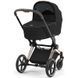 Коляска Cybex Priam 4.0 шасі Rosegold + Люлька Sepia Black 000017 фото