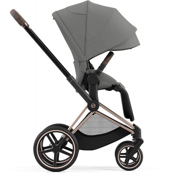 Cybex Priam 4.0 коляска 2 в 1 Mirage Grey шасі Rosegold 000069 фото