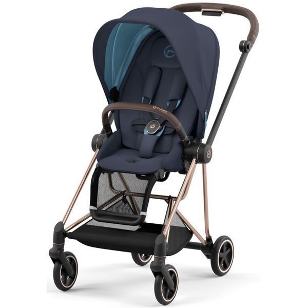 Прогулянкова коляска Cybex Mios 4.0 Nautical Blue шасі Rosegold 77789 фото