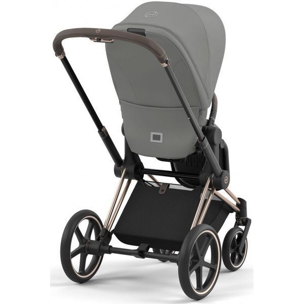 Cybex Priam 4.0 коляска 2 в 1 Mirage Grey шасі Rosegold 000069 фото