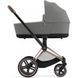 Cybex Priam 4.0 коляска 2 в 1 Mirage Grey шасі Rosegold 000069 фото 2