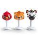 Игрушка на присоске Baby Einstein Rattle & Jingle Trio 12359 фото