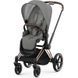 Cybex Priam 4.0 коляска 2 в 1 Mirage Grey шасі Rosegold 000069 фото 5