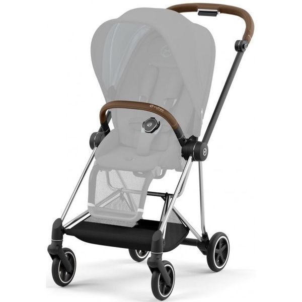 Cybex Mios 4.0 коляска 2 в 1 Sepia Black шасі Chrome Brown 000072 фото
