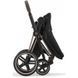 Коляска Cybex Priam 4.0 шасі Chrome Brown + Люлька Sepia Black 000020 фото 9