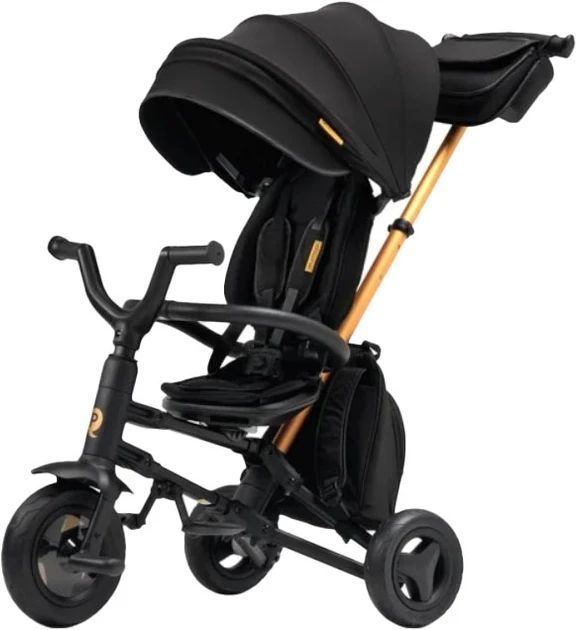 Велосипед дитячий Qplay Nova+ Rubber Exclusive Складаний Триколісний Gold (S700-13Nova+RubberGold) 2558222935 фото