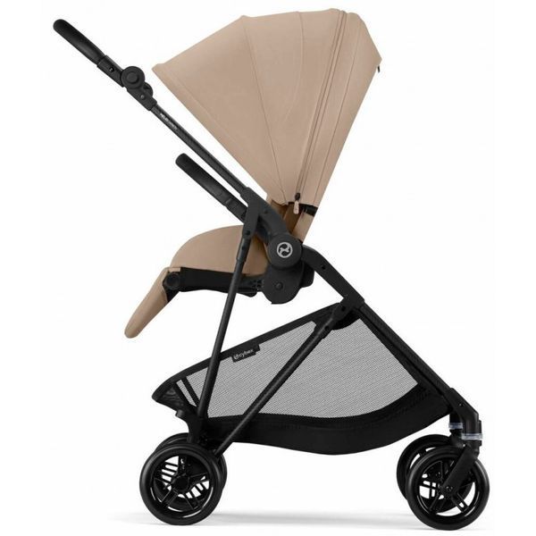 Прогулянкова коляска Cybex Melio Carbon Almond Beige 2668781696 фото