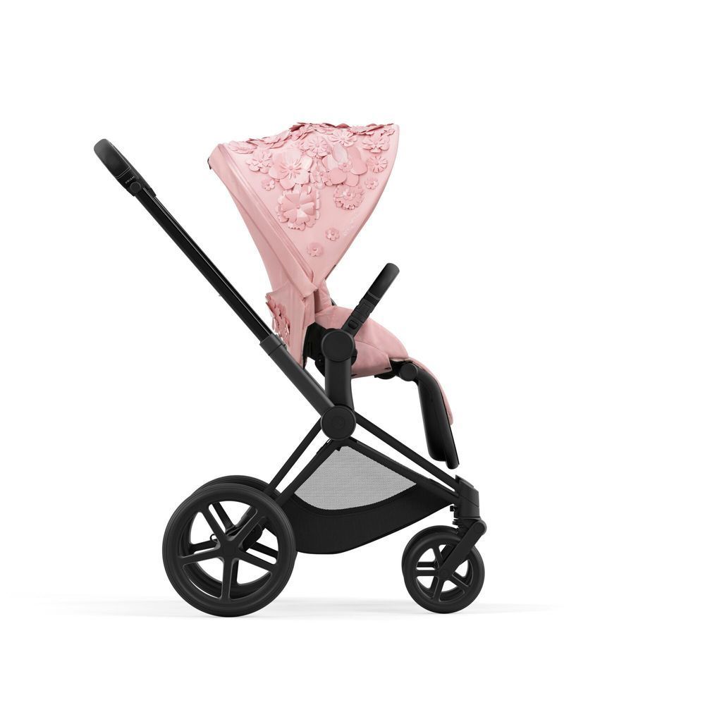 Чохол тканинний для прогулянкового блоку Priam Simply Flowers Pink 521002825 фото