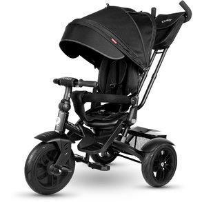 Складний триколісний дитячий велосипед Qplay Premium Black 1793290732 фото