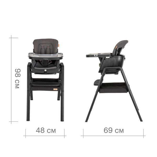 Стільчик для годування 7 в 1 Tutti Bambini Nova 611010/9999 фото
