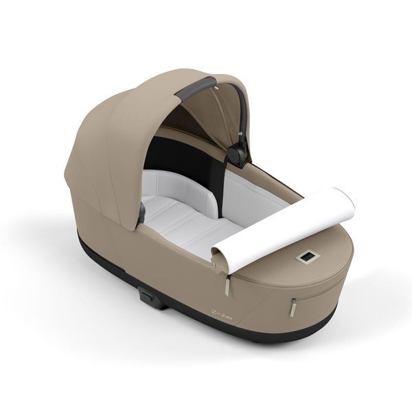 Cybex Priam 4.0 коляска 2 в 1 Cozy Beige шасі Chrome Brown 000071 фото