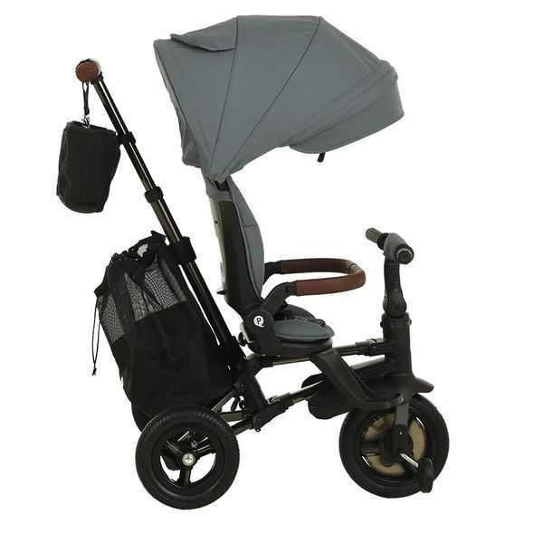 Велосипед триколісний з надувними колесами Qplay Nova Pro, Stone Grey 2565619988 фото