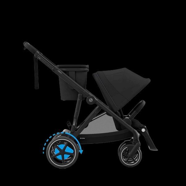 Коляска Cybex eGazelle S Moon Black 524000517 фото