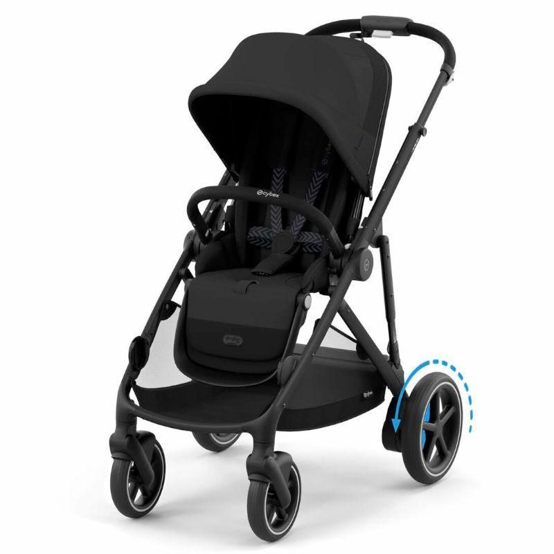 Коляска Cybex eGazelle S Moon Black 524000517 фото