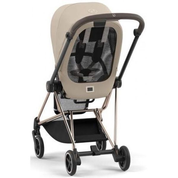 Прогулянкова коляска Cybex Mios 4.0 Cozy Beige шасі Rosegold 77891 фото