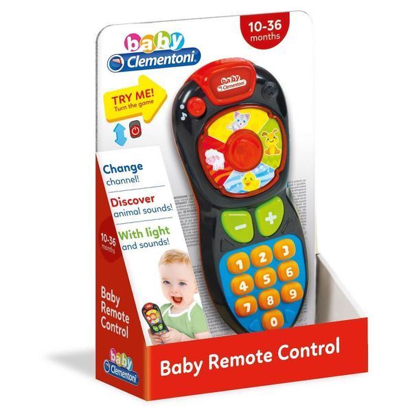 Музична іграшка Clementoni "Baby Remote Control" 17180 фото