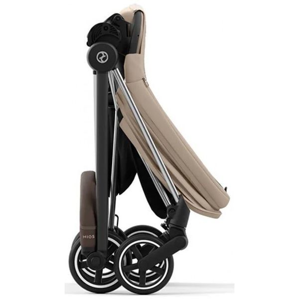 Cybex Mios 4.0 коляска 2 в 1 Cozy Beige шасі Chrome Brown 000073 фото