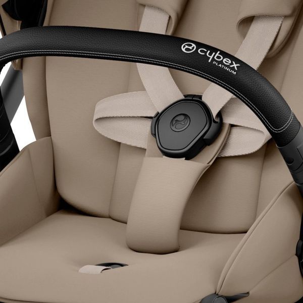 Прогулянкова коляска Cybex Mios 4.0 Cozy Beige шасі Rosegold 77891 фото