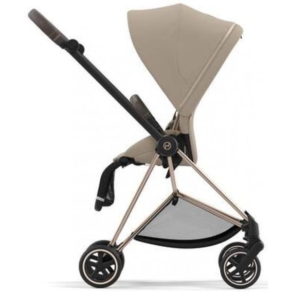 Прогулянкова коляска Cybex Mios 4.0 Cozy Beige шасі Rosegold 77891 фото