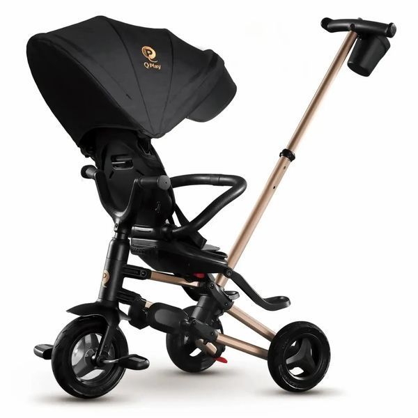 Велосипед дитячий Qplay Nova+ Rubber Складаний Триколісний Gold S700-13Nova+RubberGold фото