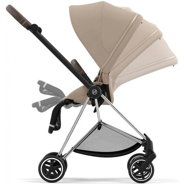 Cybex Mios 4.0 коляска 2 в 1 Cozy Beige шасі Chrome Brown 000073 фото
