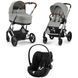 Коляска Cybex Balios S Lux 3 в 1 Stone Grey/ Автокрісло Cloud G 524002519 фото