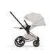 Cybex Priam Style Collection 5.0 візочок 2 в 1 City Grey шасі Rosegold 526000221-0359-305 фото 8