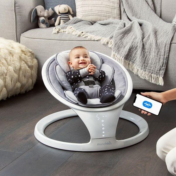 Заколисуючий центр Munchkin Baby Swing з функцією Bluetooth 9029001 фото