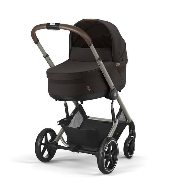 Коляска Cybex Balios S Lux Taupe 2 в 1 Almond Beige 2025р./ Люлька Chocolate Brown 00007912 фото