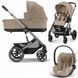 Коляска Cybex Balios S Lux Taupe 3 в 1 Almond Beige автокрісло Cloud T plus 00978 фото