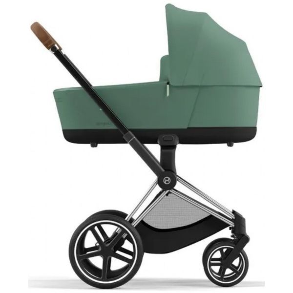 Cybex Priam 4.0 коляска 2 в 1 Leaf Green шасі Chrome Brown 000066 фото
