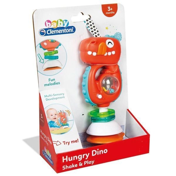 Іграшка на присосці Clementoni "Hungry Dino" 17330 фото