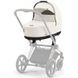 Cybex Priam 4.0 коляска 3 в 1 Off White шасі Matt Black 000029 фото 10