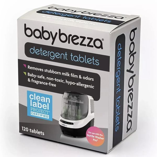 Таблетки для миття пляшечок в Baby Brezza Bottle Washer Pro, 120 шт. BRZ0145 фото
