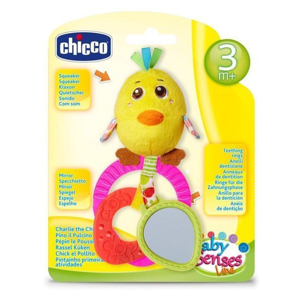 Іграшка-брязкальце Chicco Курча Піно 07650.00 фото